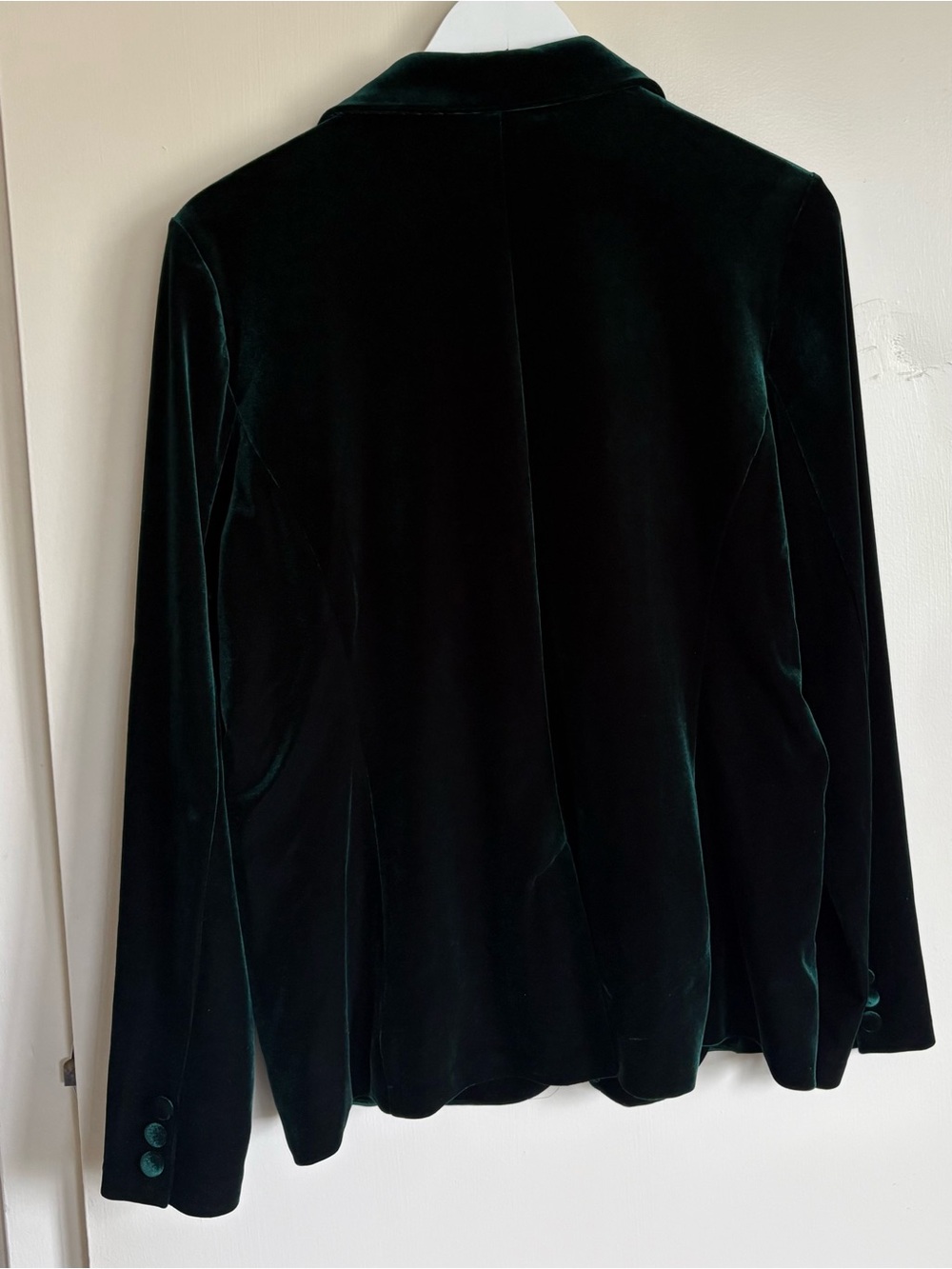 Tahari Dark Green Velvet BlazerSize XL - Picture 2 of 5